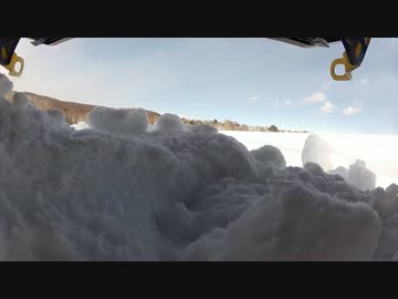 氷上走行会でローアングル車載してみた　その2