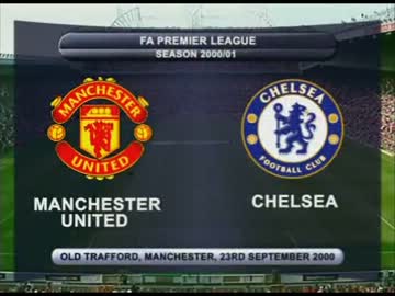 00-01 EPL Manchester United vs Chelsea