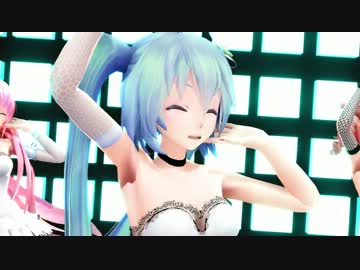 【踊ってみた】ミク・ルカ・テトでハイファイレイヴァー【パンチラ】