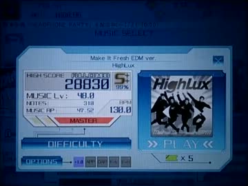 ＜CROSS×BEATS＞Make It Fresh EDM ver.[MASTER]FC99%