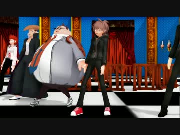 ダンガンロンパ風 78期生男子でフライングゲット Mmd ニコニコ動画