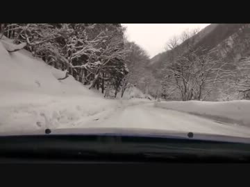 【実況車載】 福島・日帰りドライブ 完結編　大内宿～会津若松