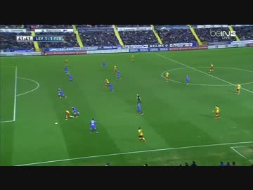 【La Liga 13/14 第20節】レバンテvsバルセロナ