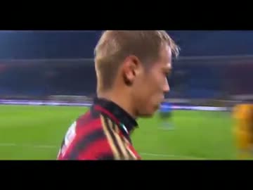 本田圭佑タッチ集　VSヴェローナ