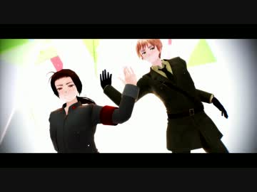 【APヘタリアMMD】仙人と眉毛でLamb.