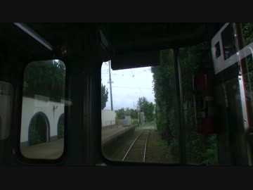 【後面展望】外川－笠上黒生【銚子電鉄】