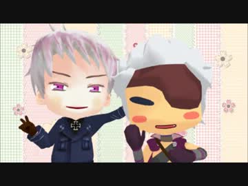 【APヘタリアMMD】　俺たちの時間　【MMD戦国BASARA】