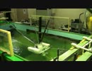 浮体式洋上風車モデルの水槽模型実験(Floating Axis Wind Turbine)