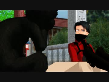 【進撃のMMD】ぼくもうグレた【茶番】 ﾊﾞｲﾋﾞｰﾍﾞｲﾋﾞｰｻﾖﾅﾗ