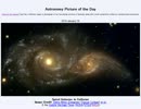 2014年 1月19日 ｢衝突中の渦巻銀河｣-Astronomy Picture of the Day