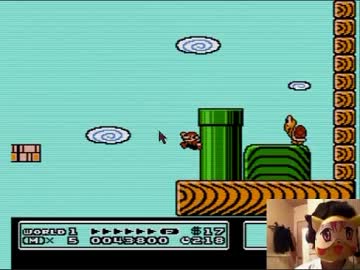 【目隠しで】マリオ３を実況プレイpart5の解説