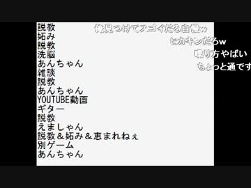 画伯にゃん 13/12/30 渋谷のキングの説教配信を観察 2/2