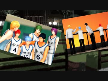 【MMD黒バス】キセキ+影でMr.Music【WC祭帝光】