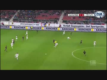 【MOH級の活躍　岡崎１G １粘り起点】シュトゥットガルト×マインツ