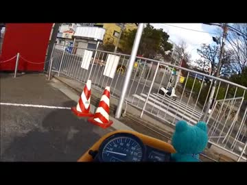 【成田山】かえるとバイクと【かえるのピクルス】