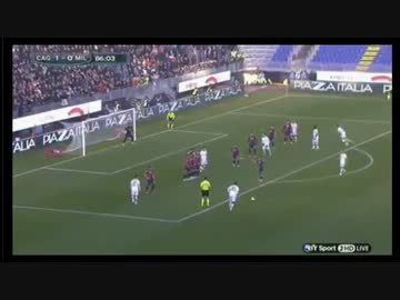 【ACミラン】 vs 【カリアリ】↔【1】vs【1】【本田圭佑】