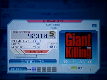 ＜CROSS×BEATS＞Giant Killing[MASTER]FC98%