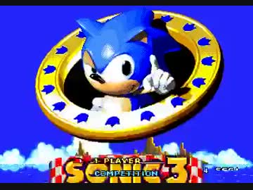 [TAS] ソニック3&ナックルズ 100%Complete ｿﾆｯｸ編(通し