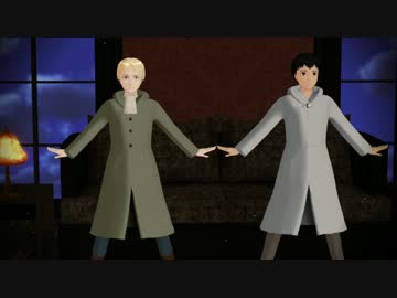 【進撃のMMD】子トルトと子ライナーでtriangle△monster