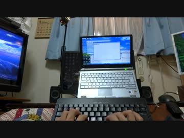 おこた用のキーボードテーブル改良したよ！