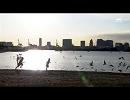 浜辺を走る翔太郎とジミー「Crystal Sky」
