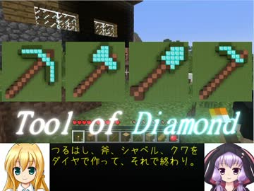 【Minecraft】レシピハンターマキ Part-1【弦巻マキ&結月ゆかり】