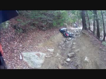 ＜林道特攻隊＞猪名川裏山はしるよ。＜ST250はトラ車＞