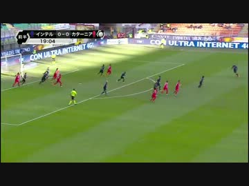 【絶好調　長友】長友インテル×カターニャ