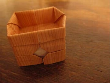 穴のある三方を折ってみた【解説付き】