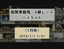 南関東競馬A級レースハイライト【2014年1月号】