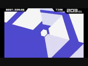 【SuperHexagon】難易度HEXAGON 307.23秒