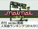 月刊 maimai動画人気曲ランキング(2014/01)