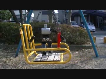 ヒューマノイドロボットによる不整地歩行の実験