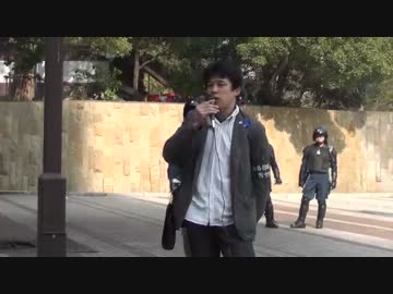 【2014/2/2】反日糾弾　in　川崎　１【勇気あるニッポン人と五十六パパ】
