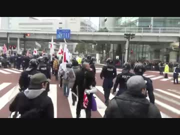 【2014/2/2】反日糾弾　in　川崎　４【勇気あるニッポン人と五十六パパ】
