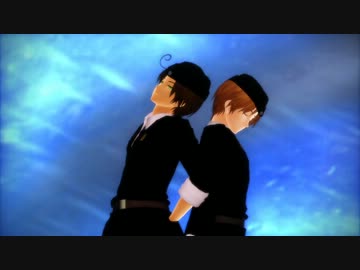 【APヘタリアMMD】まかろに兄弟でLamb.(改二)【人力ボカロ】