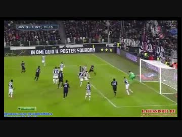 【ユベントス】vs【インテル】↔【3】vs【1】【セリエA第22節】