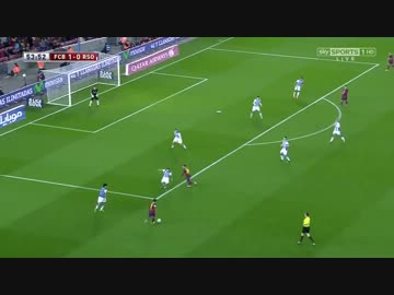 【国王杯 13/14 ベスト4】バルセロナvsレアル・ソシエダ【1stleg】