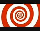 グルグルを見ていると、まぶたが開かなくなる催眠術
