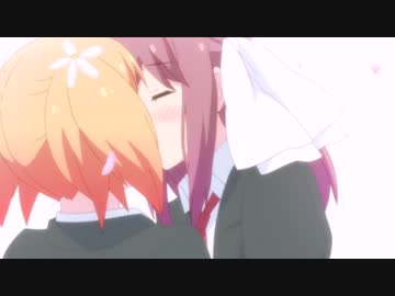 桜trick 百合キスシーン 1話 ニコニコ動画