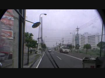 【前面展望】泡瀬ー那覇バスターミナル④【東陽バス】