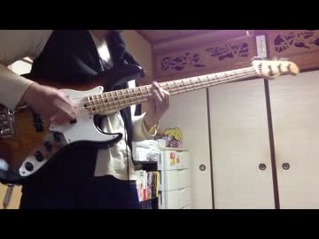 謀略のズヴィズダーOP、Be Mine!のFullSizeをベースで演奏してみた