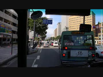 【前面展望】仙台駅前ー会津若松駅前①【会津バス】