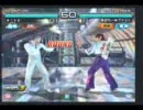 鉄拳５DR　ペク（miya）　ｖｓ　ファラン（アオチー）