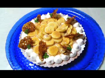 【作ってみた】バナナキャラメルタルト