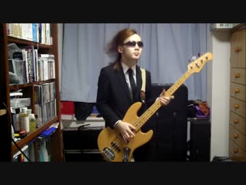 【ベース】『輝夜の城で踊りたい』を弾いてみた【サイボーグ】