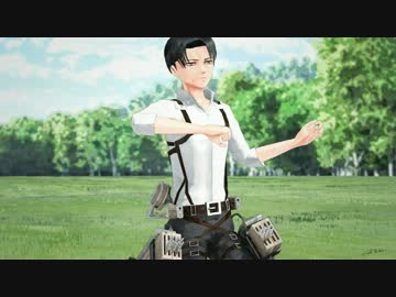 【絵画風】兵長でTalk to me【進撃のMMD】
