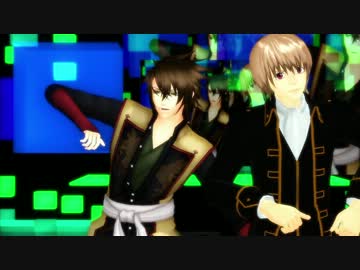 【MMD銀魂+薄桜鬼】W土方W沖田でポワゾンKISS