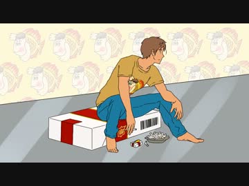 【APヘタリア】およげ！おやぶんくん【手描き】