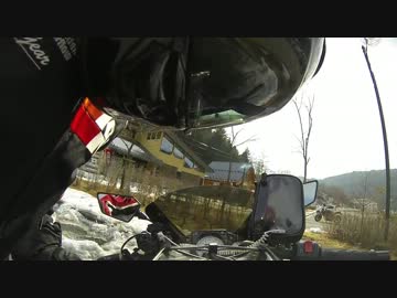 【Ninja250r】　Go Pro テストツーリング編　【標高1000m超から】